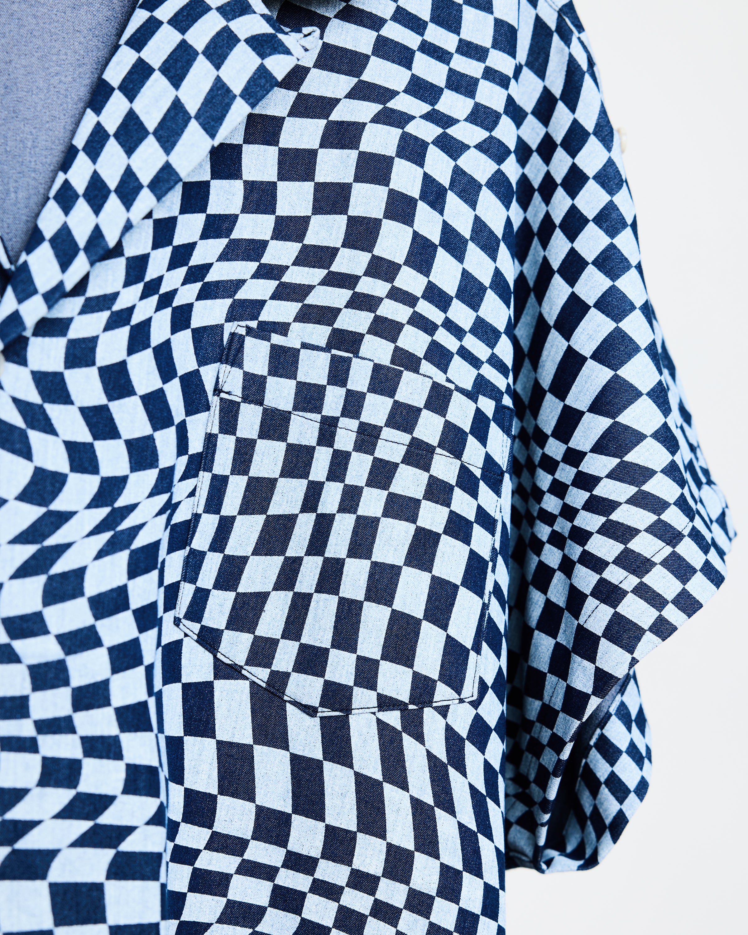 Chambray KAMP Shirt // CHECKHERS - Image 6