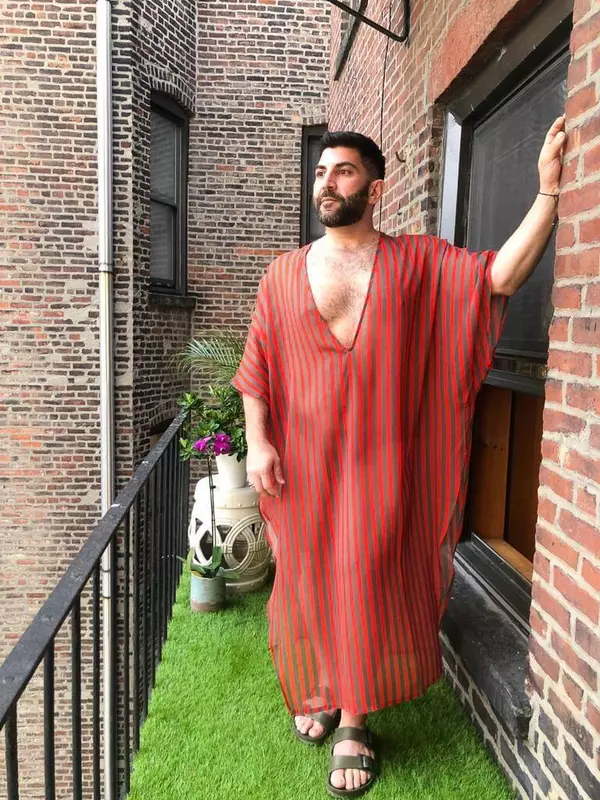KY STRIPE//The Original Kaftan - Image 3