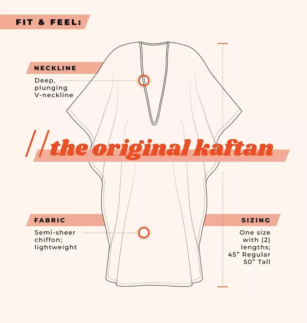 KY STRIPE//The Original Kaftan - Image 4