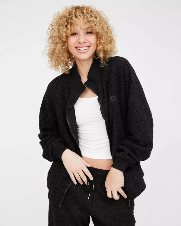 The KOZY Bear Track Jacket // BLACK BEAR - Image 4